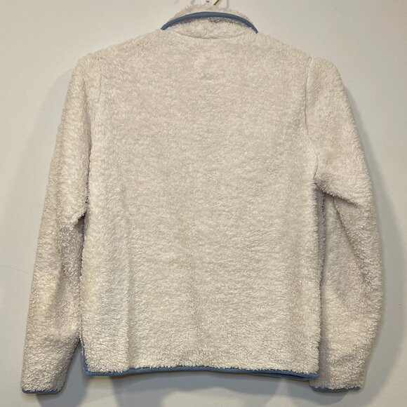 Marine Layer Re-Spun Sherpa Corbet in Cream - Picture 5 of 5